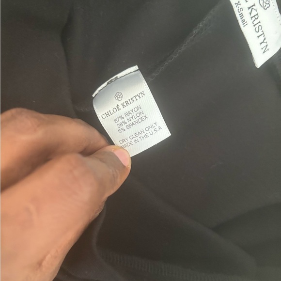 Chloe Kristyn Black Ankle Zip Legging Size XS - Picture 5 of 5